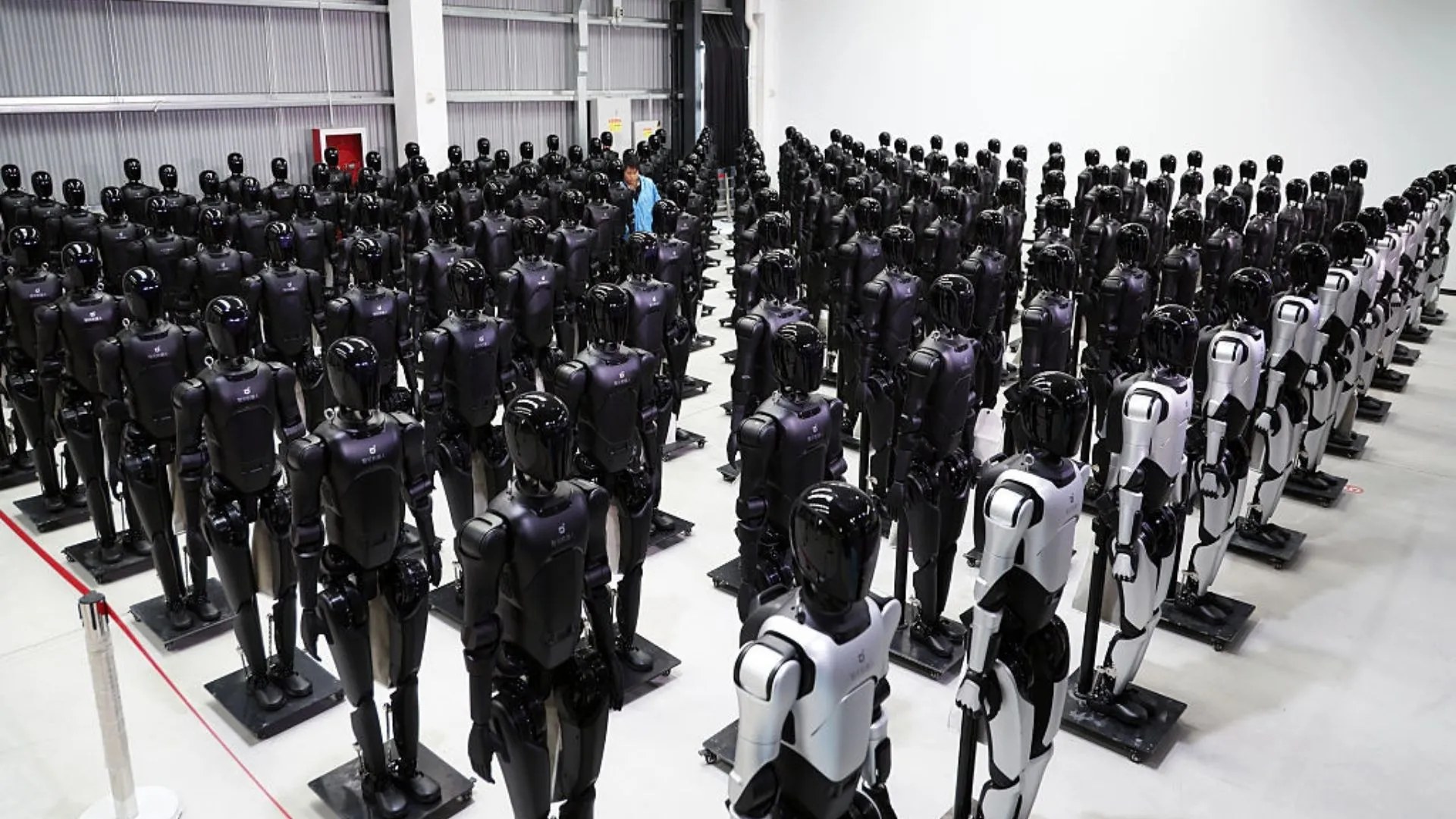 AgiBot shipped 8,600+ humanoids in H1 2026, taking 35% of the global market, IDC says