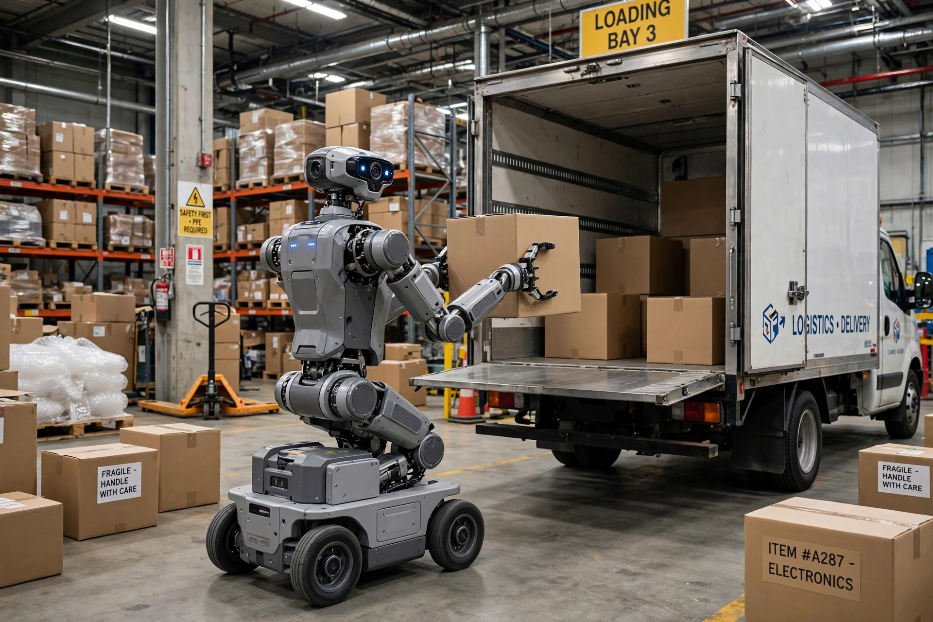 Longqi Robot debuts HR-05W wheeled humanoid at CIIF, alongside CubeBraid embodied loading system
