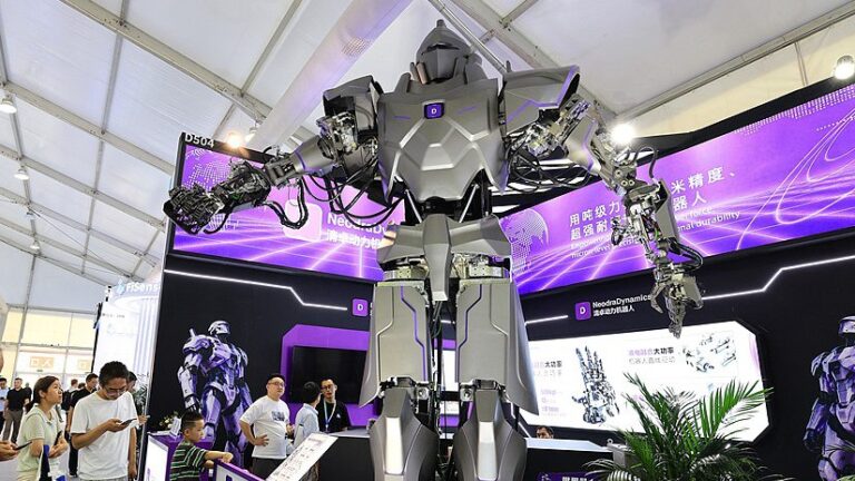 NeodraDynamics unveils 13-foot Neo1 humanoid; Musk quips 'Optimus will build Optimus Prime'