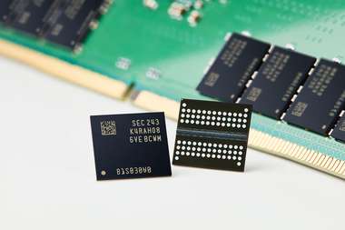 Samsung's 12nm-class DDR5 DRAM (Photo: Samsung Electronics)